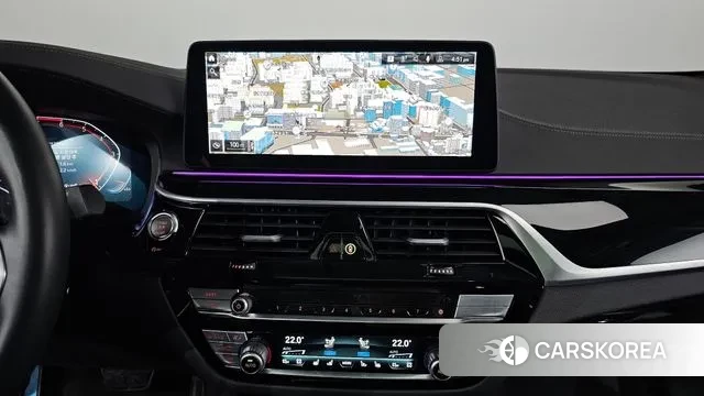 BMW 5 Series (G30) 2022 Черный из Кореи, фото 5