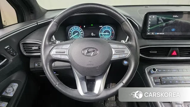 Hyundai The New Santa Fe 2021 Черный из Кореи, фото 5