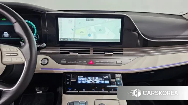 Hyundai The New Grandeur IG Hybrid 2021 Синий из Кореи, фото 5