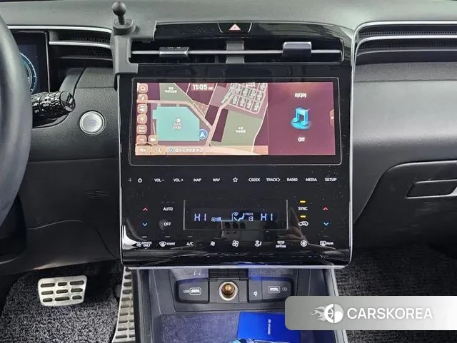 Hyundai Tucson Hybrid (NX4) 2021 Серый из Кореи, фото 5