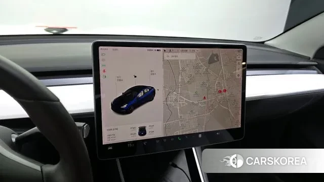 Tesla Model 3 2019 Синий из Кореи, фото 5