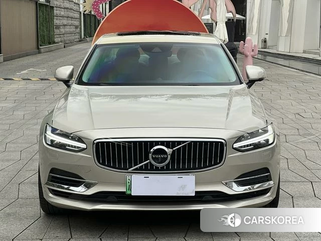 Volvo S90 PHEV 2019 Серебристо-серый из Китая, фото 5