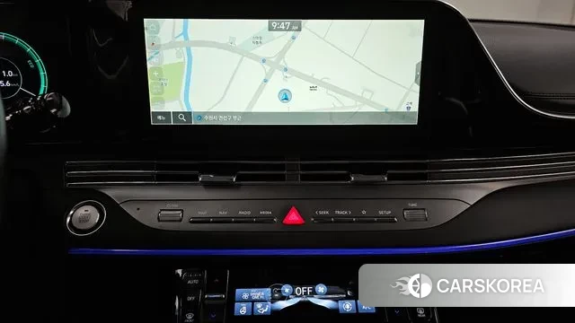 Hyundai The New Grandeur IG Hybrid 2021 Белый из Кореи, фото 5