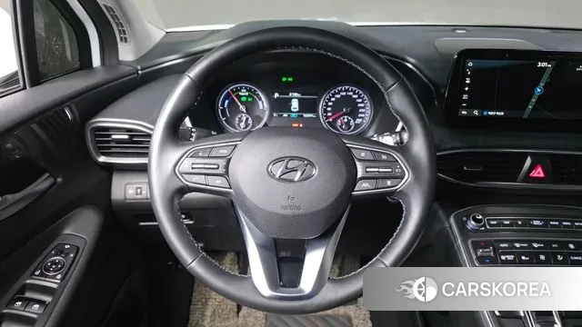 Hyundai The New Santa Fe 2022 Белый из Кореи, фото 5