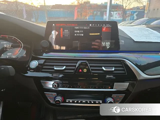 BMW 5 Series (G30) 2019 Черный из Кореи, фото 5