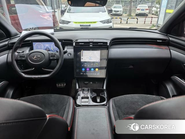 Hyundai Tucson 2022 Темно-серый из Китая, фото 5