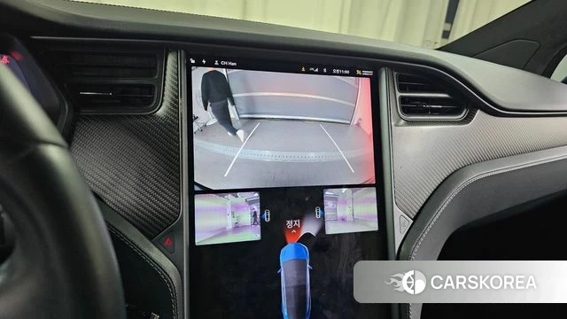 Tesla Model X 2019 Синий из Кореи, фото 5