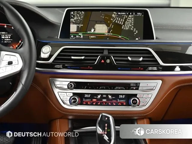 BMW 7 Series (G11) 2019 Синий из Кореи, фото 5