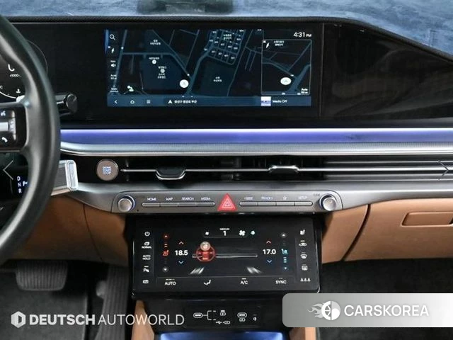 Hyundai Grandeur (GN7) 2023 Черный из Кореи, фото 5