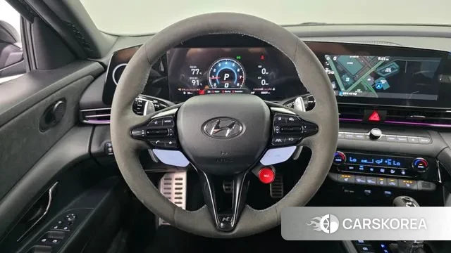 Hyundai Avante (CN7) 2022 Черный из Кореи, фото 5