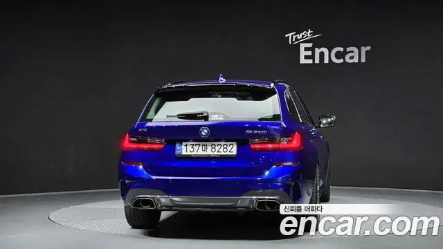 BMW 3 Series (G20) 2021 Синий из Кореи, фото 5