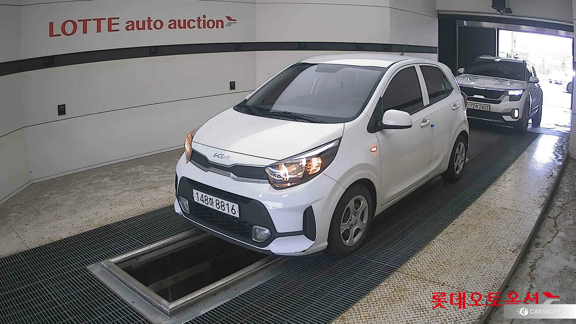 Kia Morning 2022 Clear White из Кореи, фото 5