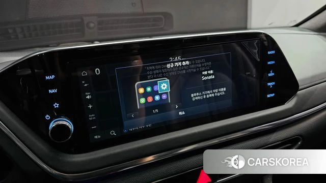 Hyundai Sonata (DN8) 2022 Черный из Кореи, фото 5