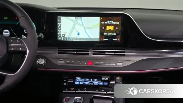 Hyundai The New Grandeur IG Hybrid 2021 Черный из Кореи, фото 5