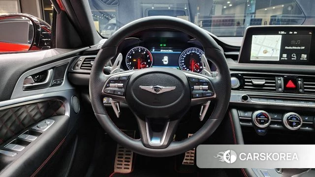 Genesis G70 2018 Красный из Кореи, фото 5
