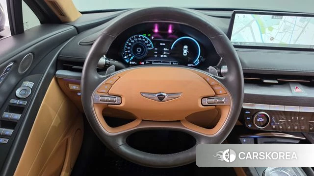 Genesis G80 (RG3) 2021 Синий из Кореи, фото 5