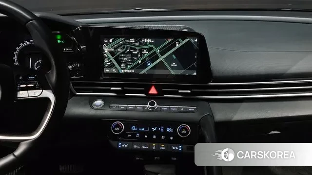 Hyundai Avante Hybrid (CN7) 2022 Белый из Кореи, фото 5