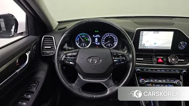 Hyundai Grandeur IG Hybrid 2018 Белый из Кореи, фото 5