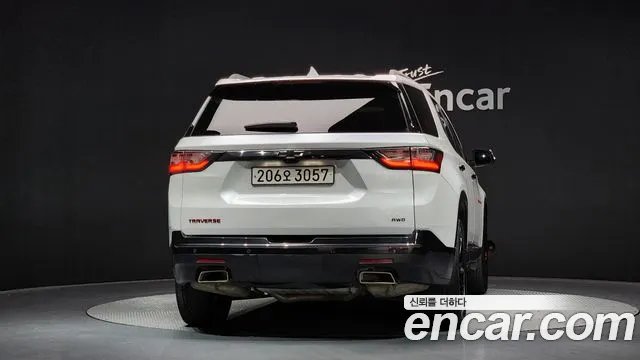 Chevrolet (GM Daewoo) Traverse 2020 Белый из Кореи, фото 5