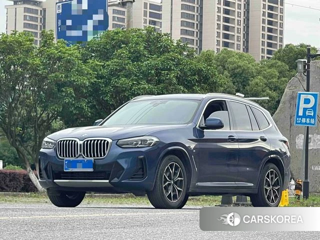 BMW X3 2022 Синий из Китая, фото 5