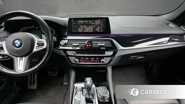 BMW 5 Series (G30) 2019 Черный из Кореи, фото 5