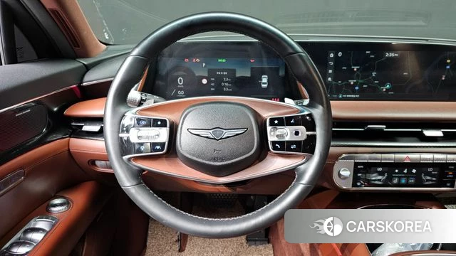 Genesis G90 (RS4) 2022 Черный из Кореи, фото 5