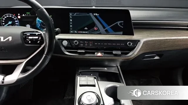 Kia K8 Hybrid 2021 Черный из Кореи, фото 5