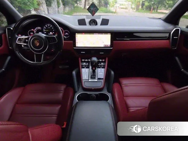 Porsche Cayenne (PO536) 2021 Черный из Кореи, фото 5