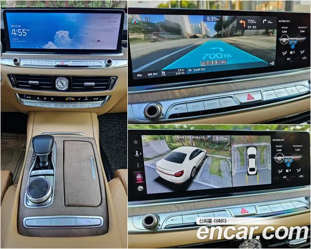 Kia The New K9 2nd generation 2021 Синий из Кореи, фото 5