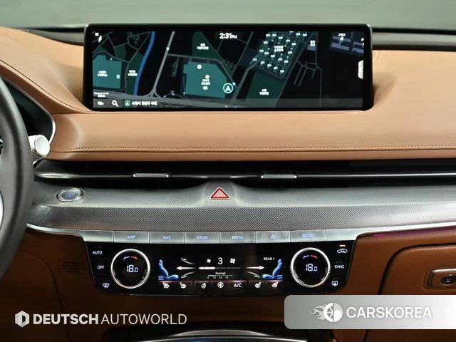 Genesis G80 (RG3) 2022 Синий из Кореи, фото 5