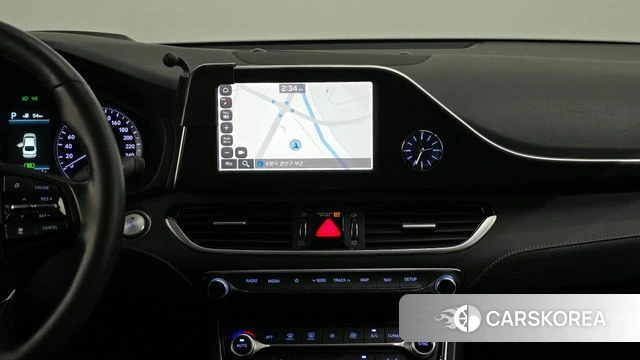 Hyundai Grandeur IG Hybrid 2018 Черный из Кореи, фото 5