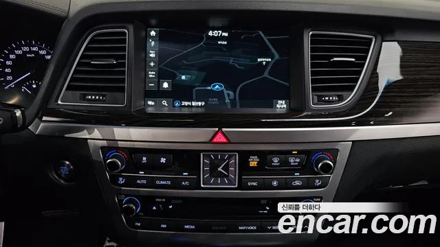 Genesis G80 2018 Синий из Кореи, фото 5