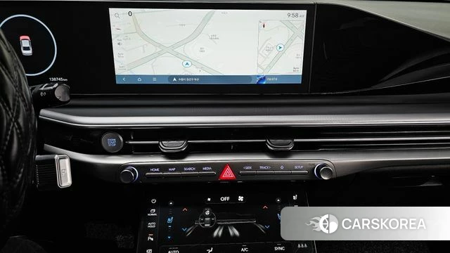 Hyundai Grandeur (GN7) 2023 Серебристо-серый из Кореи, фото 5