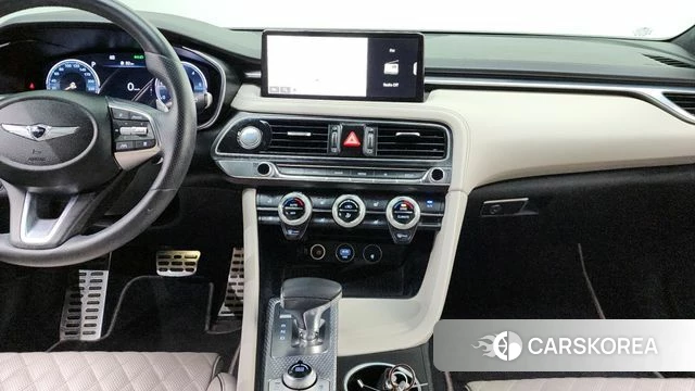 Genesis The New G70 2021 Синий нефрит из Кореи, фото 5