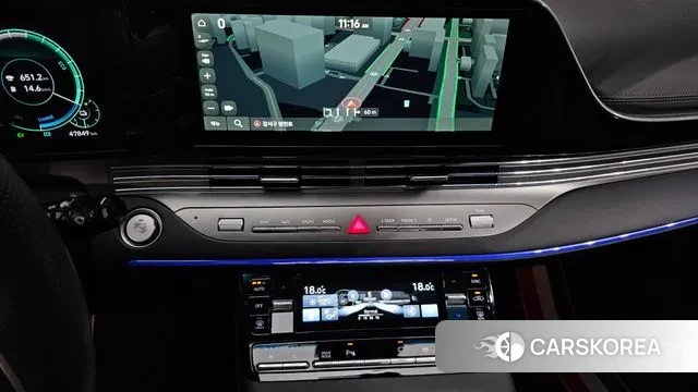 Hyundai The New Grandeur IG Hybrid 2021 Черный из Кореи, фото 5