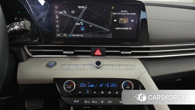 Hyundai Avante Hybrid (CN7) 2022 Серебристо-серый из Кореи, фото 5