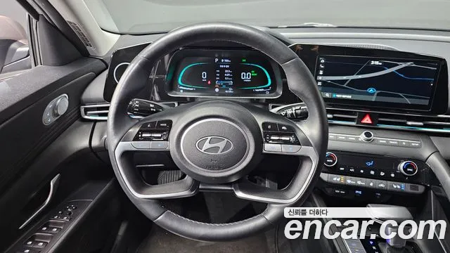 Hyundai The New Avante Hybrid (CN7) 2023 Серебряный из Кореи, фото 5