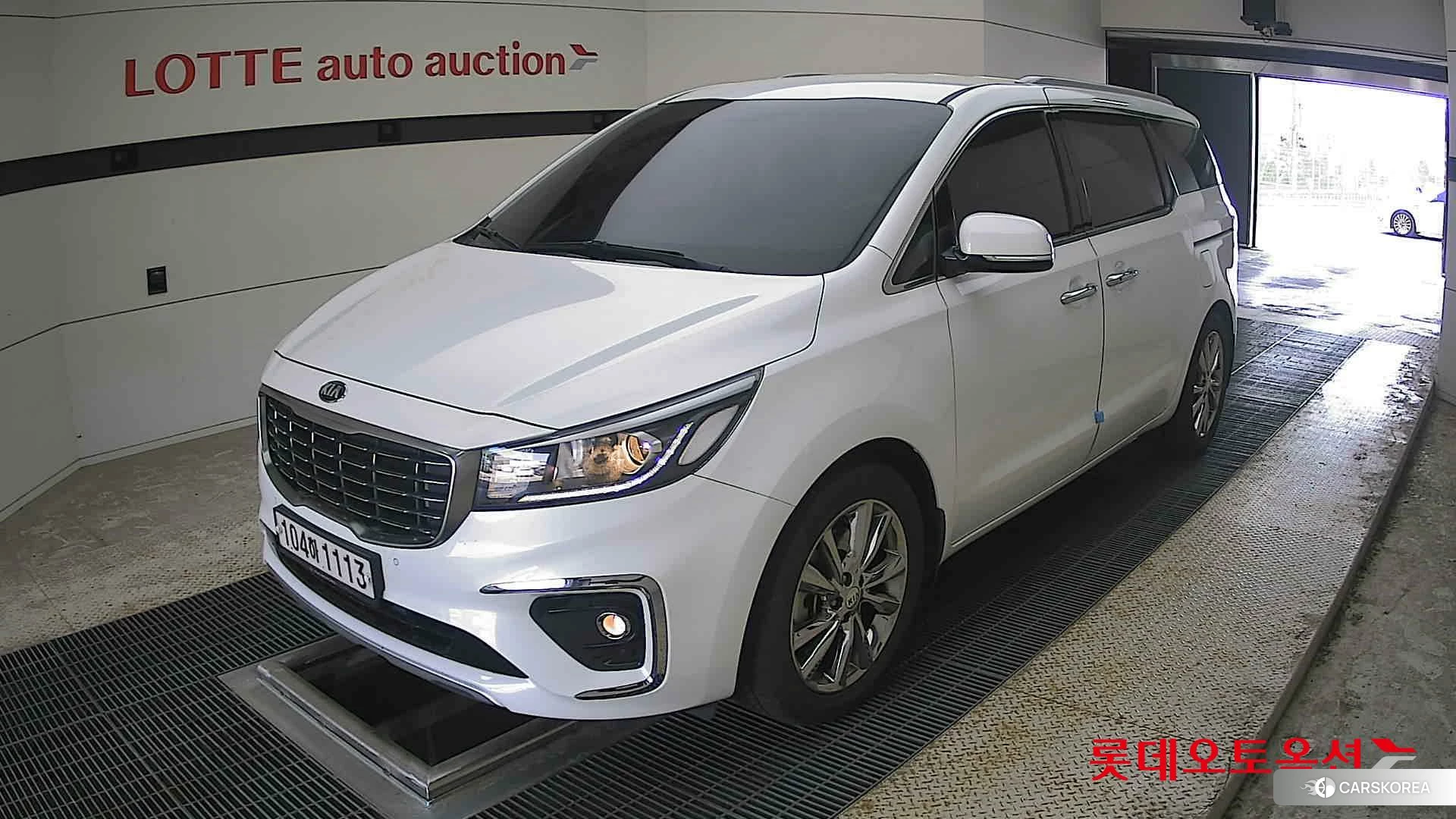 Kia Carnival 2020 Snow White Pearl (optional) из Кореи, фото 5