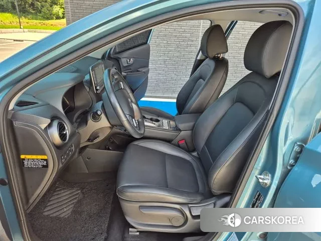 Hyundai Kona Electric 2019 Синий нефрит из Кореи, фото 5