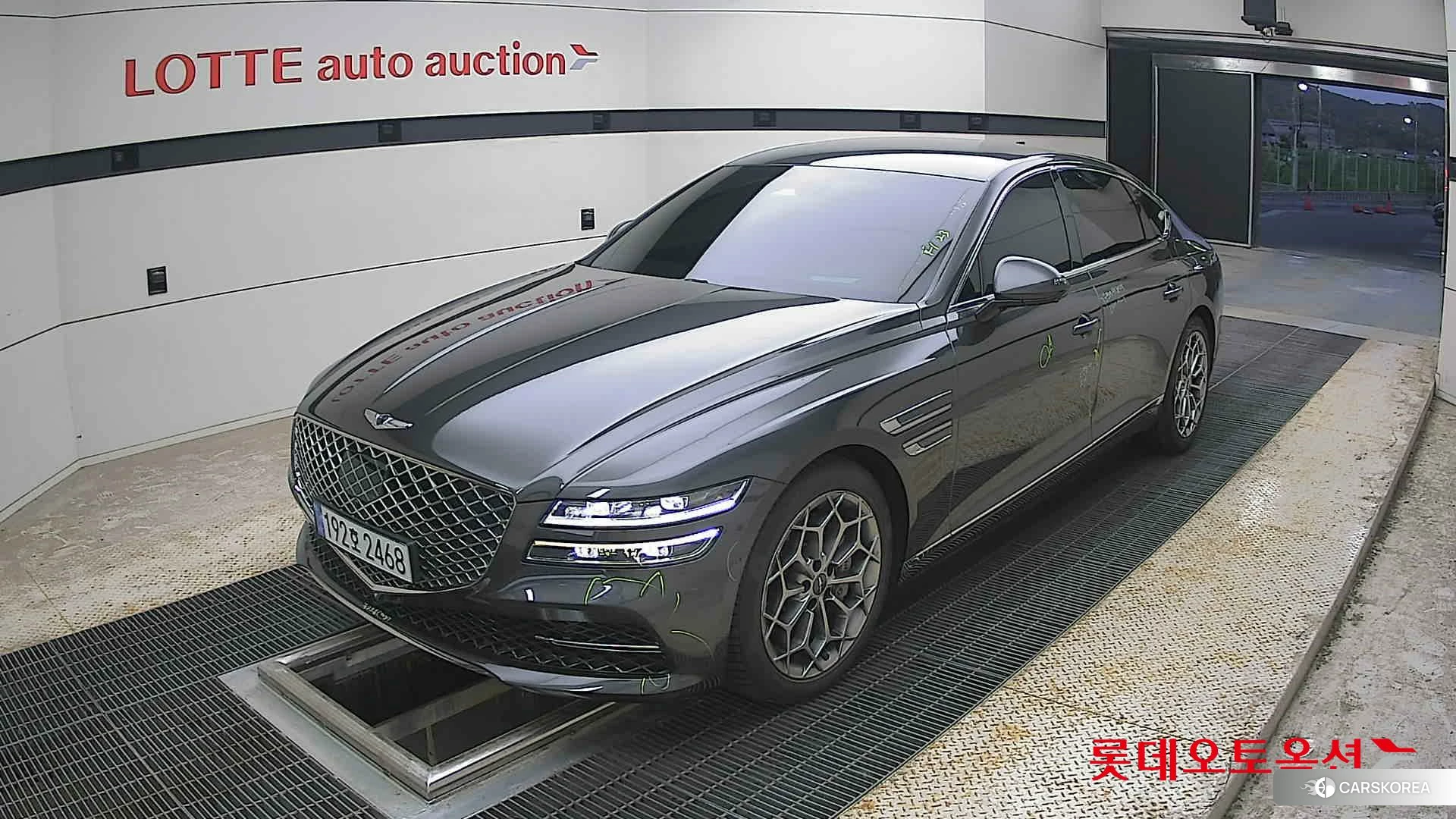 Hyundai G80 2022 Makalu Grey из Кореи, фото 5