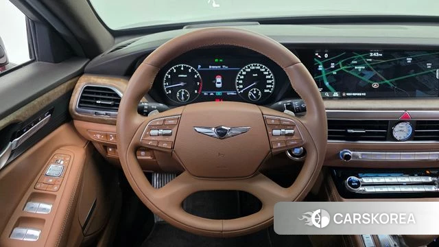 Genesis G90 2019 Красный из Кореи, фото 5