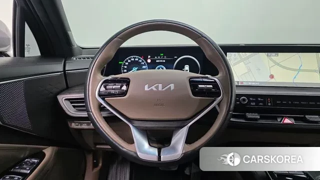 Kia K8 Hybrid 2022 Серебристо-серый из Кореи, фото 5