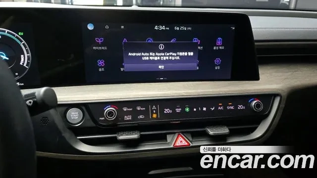 Kia K8 Hybrid 2021 Черный из Кореи, фото 5