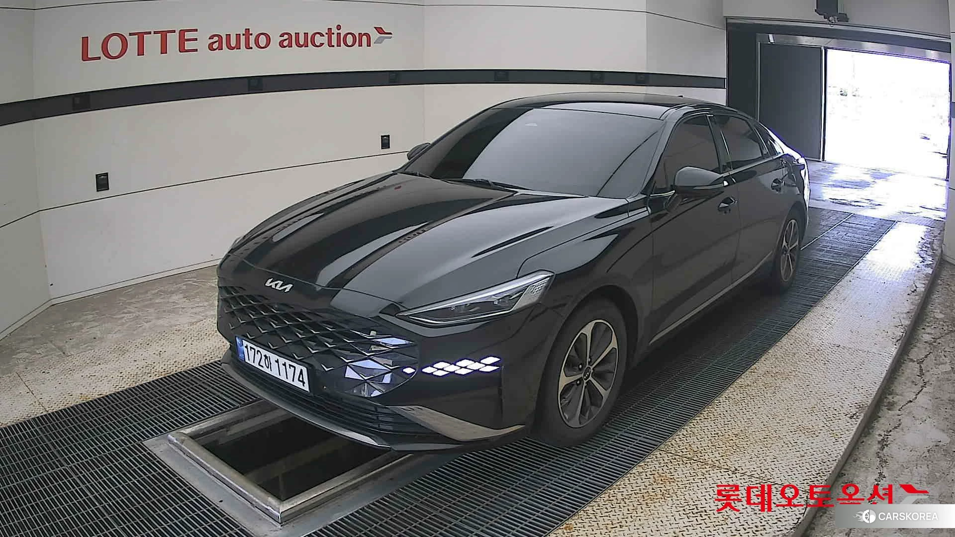 Kia K8 Hybrid 2023 Aurora Black Pearl из Кореи, фото 5