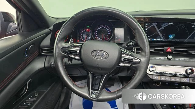 Hyundai Avante (CN7) 2021 Красный из Кореи, фото 5