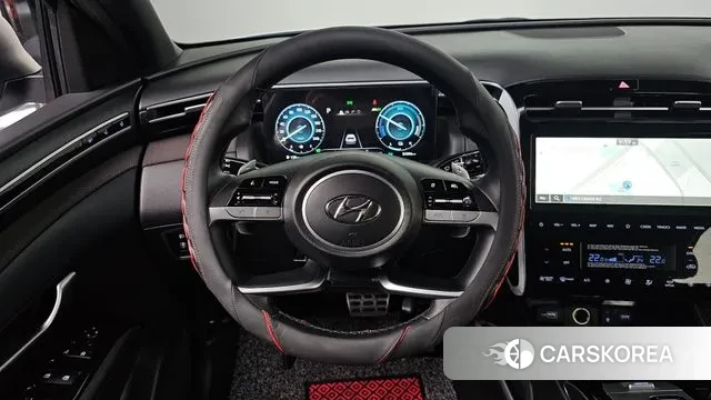 Hyundai Tucson Hybrid (NX4) 2022 Белый из Кореи, фото 5