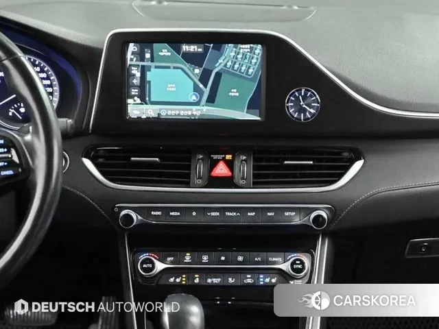 Hyundai Grandeur IG Hybrid 2019 Черный из Кореи, фото 5