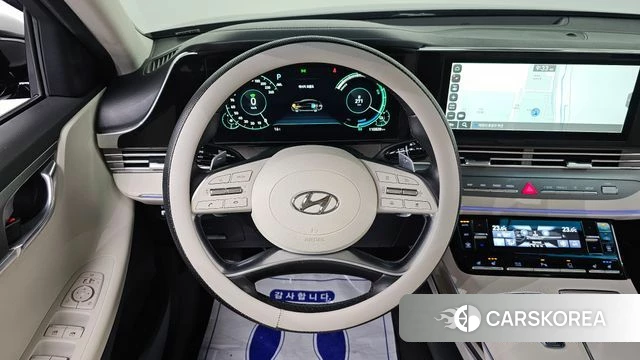 Hyundai The New Grandeur IG Hybrid 2021 Черный из Кореи, фото 5