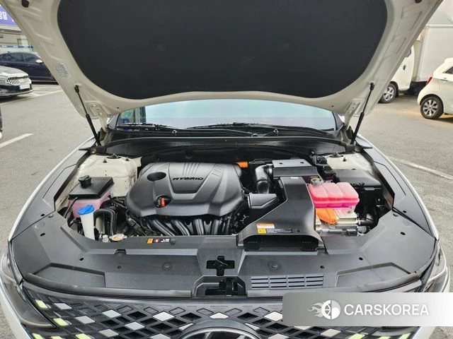 Hyundai The New Grandeur IG Hybrid 2021 Белый из Кореи, фото 5