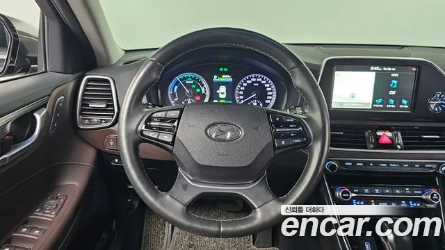 Hyundai Grandeur IG Hybrid 2018 Серый из Кореи, фото 5